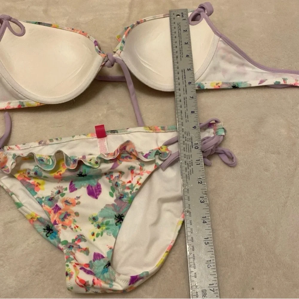 Victoria's Secret Bombshell Multicolor Floral Bikini
